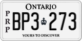 Ontario, PRP, Truck, Bus (AB1-234)