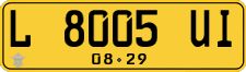 License plate of Indonesia, Commercial vehicles