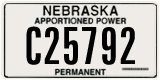 Nebraska, Apportioned