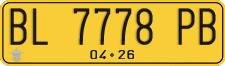 License plate of Indonesia, Commercial vehicles