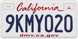 California, Passenger Car (1ABC234)