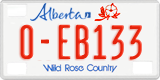 Alberta, Rental cars (X-AB123)