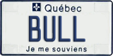 Quebec, Vanity Plates