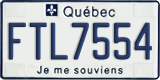 Quebec, Commercial vehicles (FAB1234)