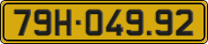 License plate of Vietnam, Commercial vehicles