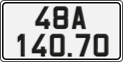 License plate of Vietnam, Cars