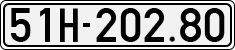 License plate of Vietnam, Cars