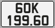 License plate of Vietnam, Cars