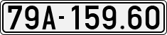 License plate of Vietnam, Cars