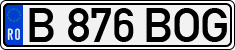 B 876 BOG