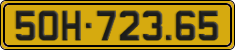 License plate of Vietnam, Commercial vehicles