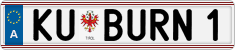 License plate of Austria, Vanity Plates