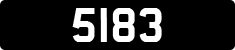 License plate of Guernsey, Regular plates