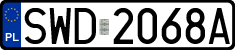 License plates of Poland, Regular car plates