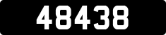 License plate of Guernsey, Regular plates