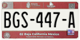 Baja California, Cars (AAA-000-A)