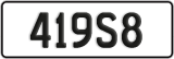 License plate of New Zealand, Vanity Plates