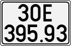 License plate of Vietnam, Cars