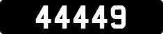 License plate of Guernsey, Regular plates