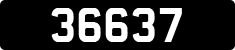 License plate of Guernsey, Regular plates