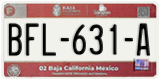 Baja California, Cars (AAA-000-A)