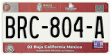 Baja California, Cars (AAA-000-A)