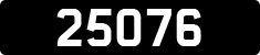 License plate of Guernsey, Regular plates