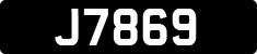 License plate of Jersey, Regular plates (J123456)