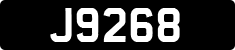 License plate of Jersey, Regular plates (J123456)