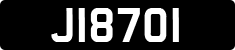 License plate of Jersey, Regular plates (J123456)
