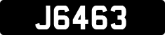 License plate of Jersey, Regular plates (J123456)