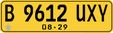 License plate of Indonesia, Commercial vehicles