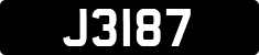 License plate of Jersey, Regular plates (J123456)