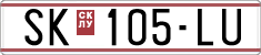 License plate of North Macedonia, Regular plates (1993)