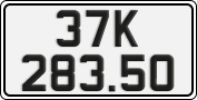 License plate of Vietnam, Cars