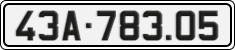 License plate of Vietnam, Cars