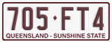Queensland, 123-AB4 / 123AB4