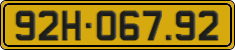 License plate of Vietnam, Commercial vehicles