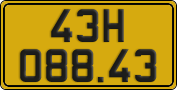 License plate of Vietnam, Commercial vehicles