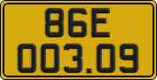 License plate of Vietnam, Commercial vehicles