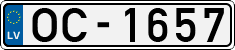 License plate of Latvia, Regular car plates