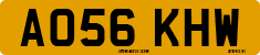 License plate of the United Kingdom, 2001 year system