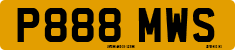License plate of the United Kingdom, 1983 year system