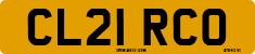 License plate of the United Kingdom, 2001 year system