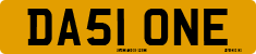 License plate of the United Kingdom, 2001 year system
