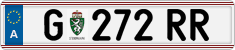 License plate of Austria, Regular plates