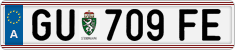 License plate of Austria, Regular plates