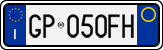 License plate of Italy, Cars (1994 year series)