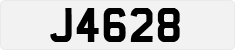 License plate of Jersey, Regular plates (J123456)