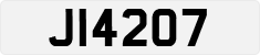 License plate of Jersey, Regular plates (J123456)
